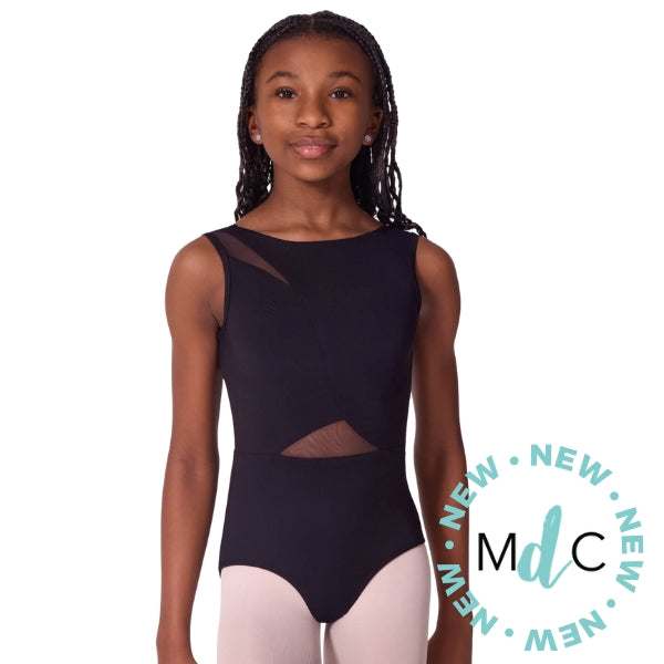Capezio Soft Elegance Asymmetrical Boat Neck Leotard, Childs