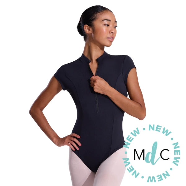 Capezio Soft Elegance Short Sleeve Princess Leotard, Adults