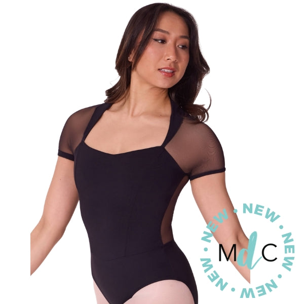 Capezio Soft Elegance Corset Short Sleeve Leotard, Adults