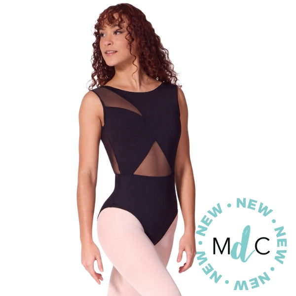 Capezio Soft Elegance Asymmetrical Boat Neck Leotard, Adults