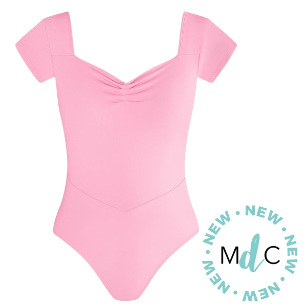 Energetiks Pastel Core Collection Veronica Pleat Front Leotard, Adults