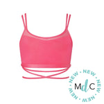Energetiks Watermelon Spritz Roxy Mesh Crop Top