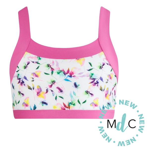 Energetiks Bloom Limited Edition Remi Twist Crop Top, Childs