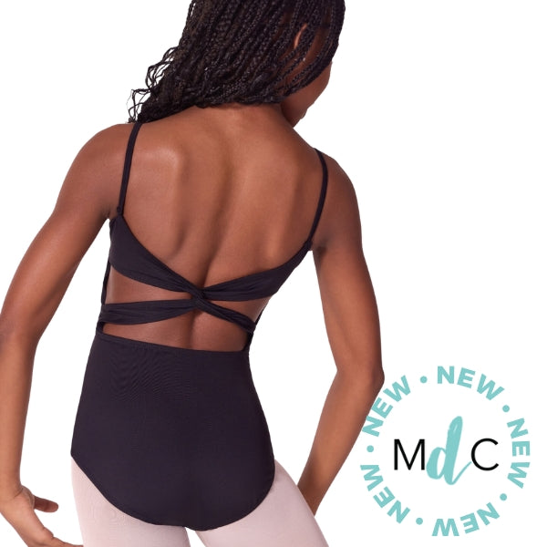 Capezio Soft Elegance Camisole Leotard with Twist Back, Childs