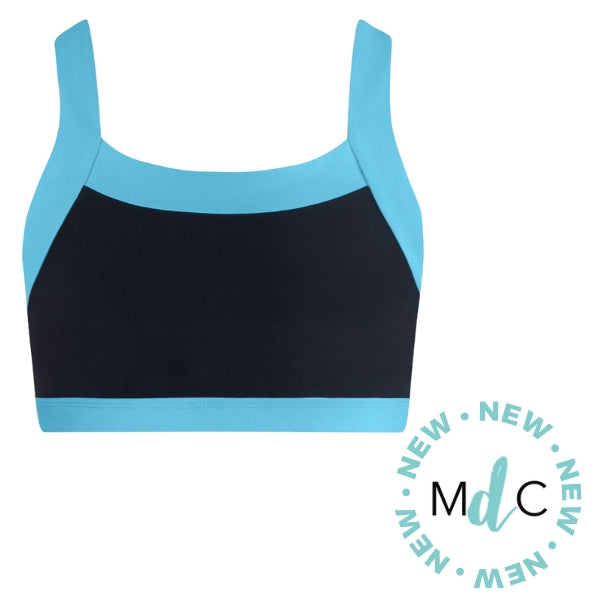 Energetiks Revolve Remi Twist Crop Top, Childs