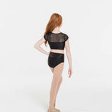 Studio 7 Attitude Sequin Crop Top, Adults