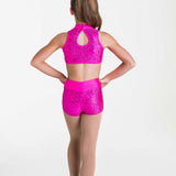Studio 7 Attitude Sequin Shorts, Childs