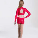 Studio 7 Attitude Sequin Shorts, Childs