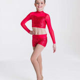 Studio 7 Attitude Sequin Shorts, Childs