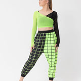 Studio 7 Geo Print Harem Pants, Adults