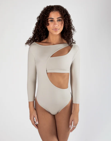 Energetiks Align Collection Xenia 3/4 Sleeve Leotard, Adults