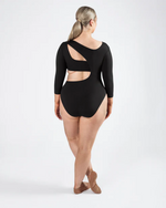 Energetiks Align Collection Xenia 3/4 Sleeve Leotard, Adults