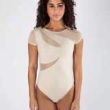 Energetiks Align Collection Delta Cap Sleeve Leotard, Adults