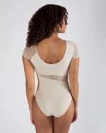 Energetiks Align Collection Delta Cap Sleeve Leotard, Adults
