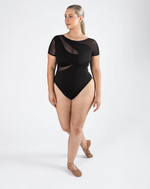Energetiks Align Collection Delta Cap Sleeve Leotard, Adults
