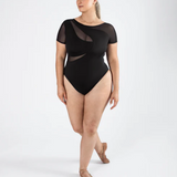 Energetiks Align Collection Delta Cap Sleeve Leotard, Adults