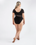 Energetiks Align Collection Delta Cap Sleeve Leotard, Adults