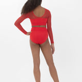 Studio 7 Tyler Long Sleeve Crop, Adults