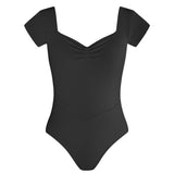 Energetiks Pastel Core Collection Veronica Pleat Front Leotard, Adults