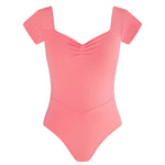 Energetiks Pastel Core Collection Veronica Pleat Front Leotard, Adults