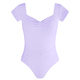 Energetiks Pastel Core Collection Veronica Pleat Front Leotard, Adults
