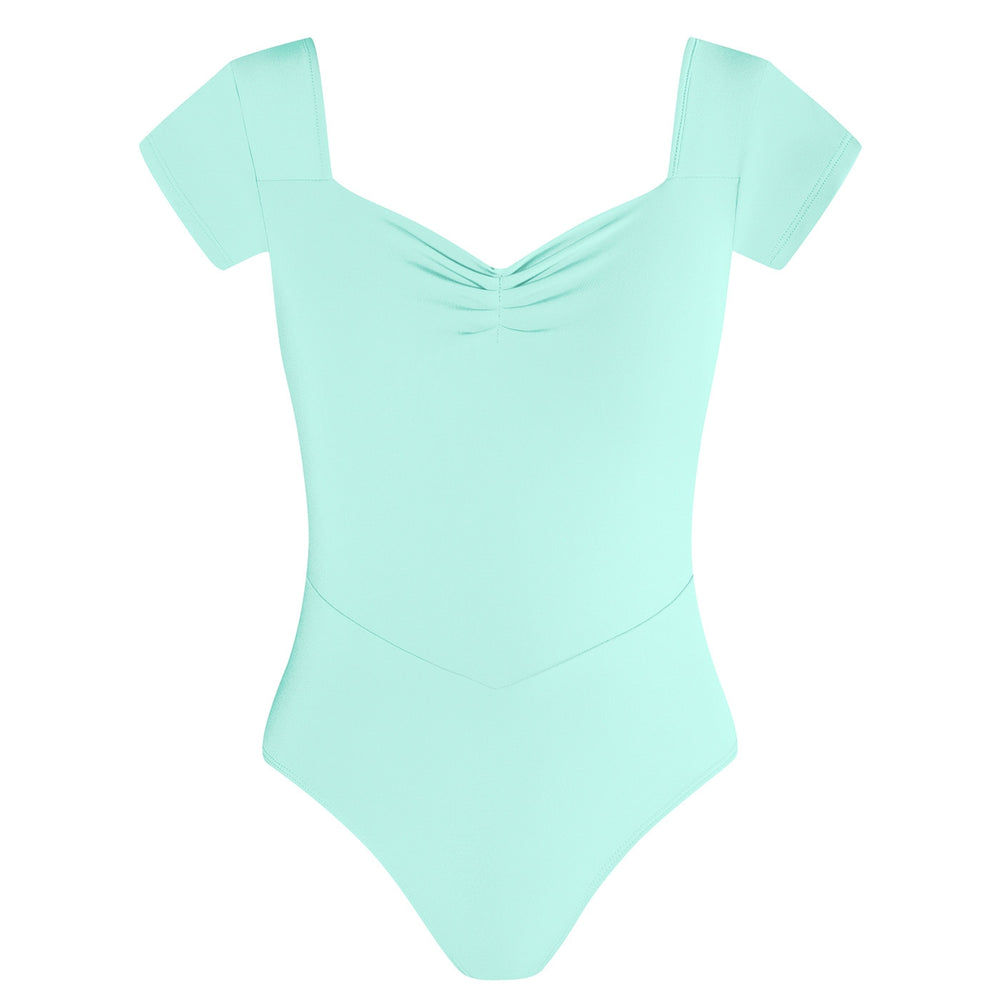 Energetiks Pastel Core Collection Veronica Pleat Front Leotard, Adults
