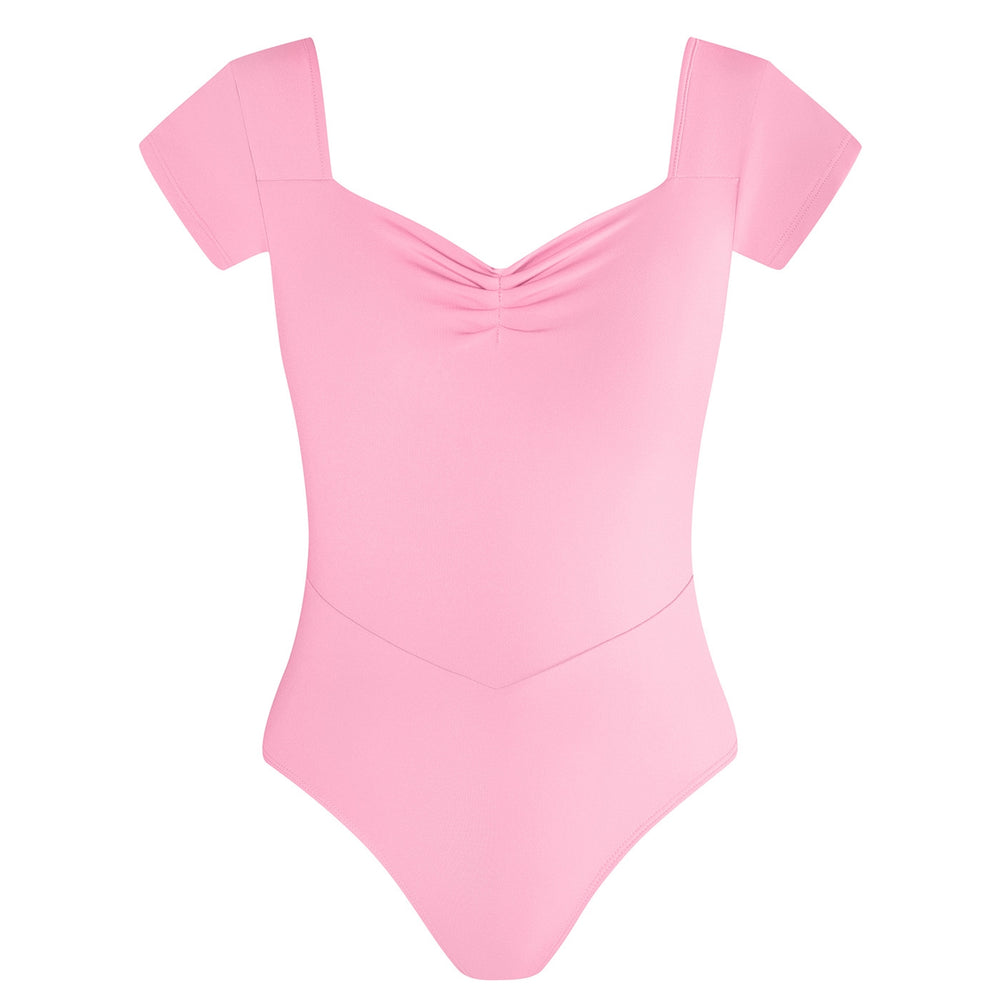 Energetiks Pastel Core Collection Veronica Pleat Front Leotard, Adults