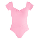 Energetiks Pastel Core Collection Veronica Pleat Front Leotard, Adults