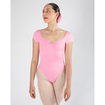 Energetiks Pastel Core Collection Veronica Pleat Front Leotard, Adults