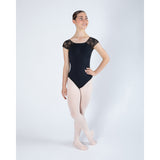 Energetiks Mila Cross-Back Lace Leotard, Adults
