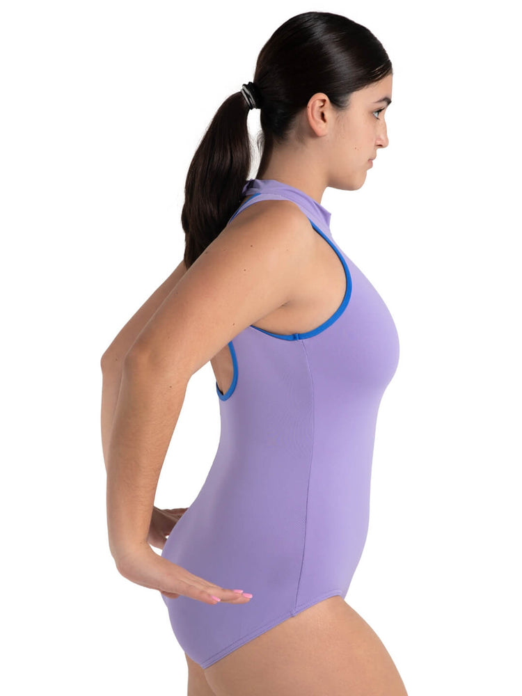 Capezio Limited Color Pop Zip Front Leotard, Adults