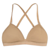 Capezio Deep Neck Clear Back Bra, Childs
