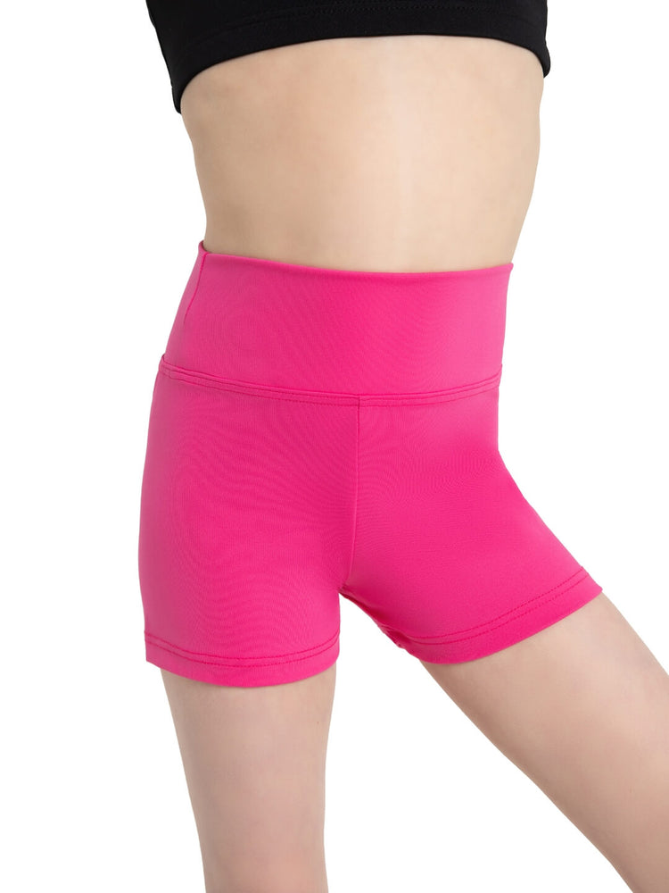 Capezio High Waisted Short, Childs