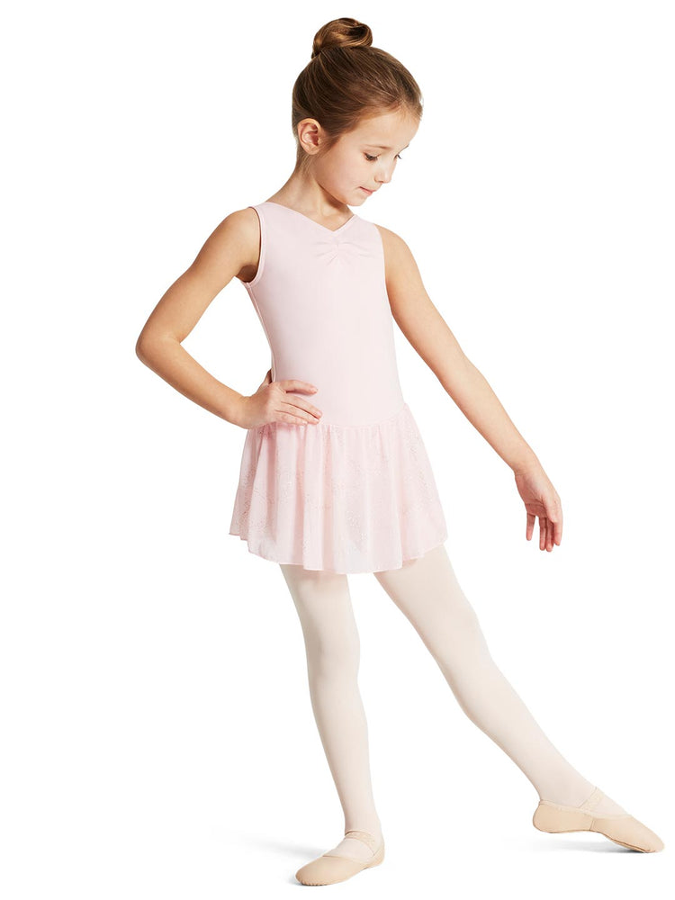 Capezio Pinch Front Tank Dress, Childs