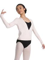 Capezio Ribbed Knit Wrap Sweater, Adults