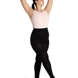 Capezio Self Knit Waist Stirrup Tight, Adults