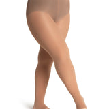 Capezio Self Knit Waist Stirrup Tight, Adults
