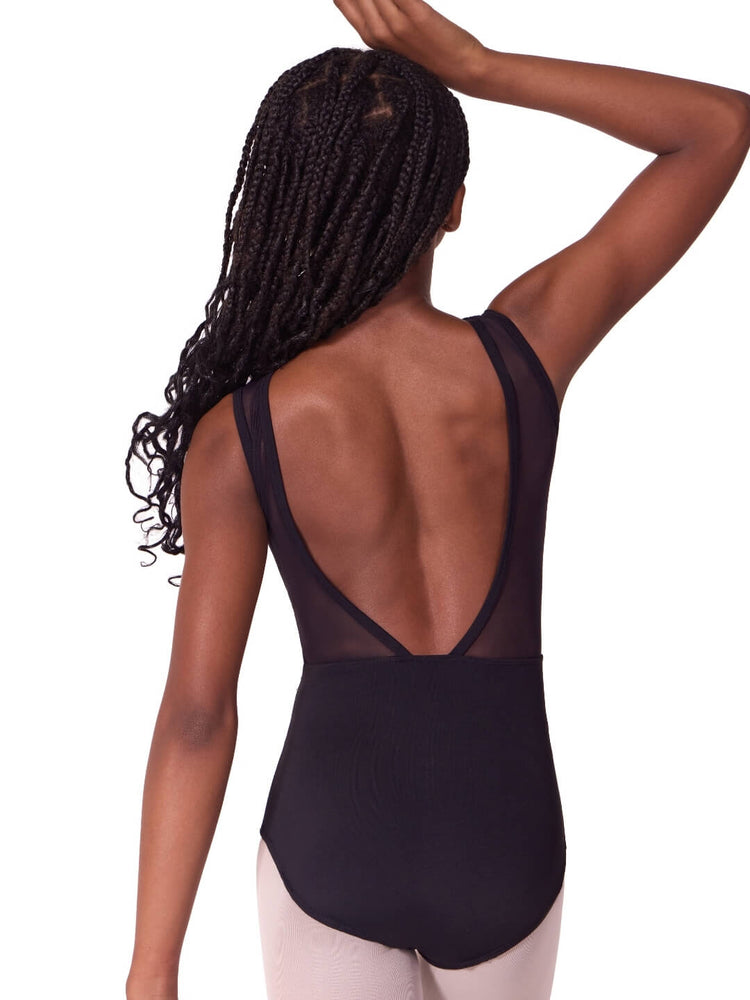 Capezio Soft Elegance Asymmetrical Boat Neck Leotard, Childs