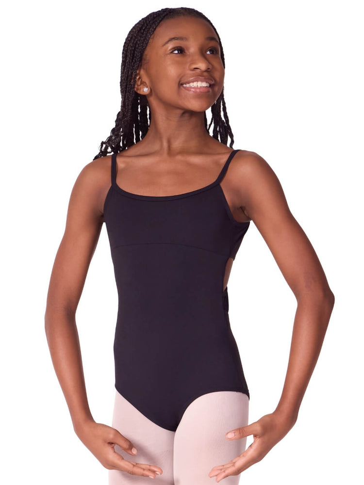 Capezio Soft Elegance Camisole Leotard with Twist Back, Childs