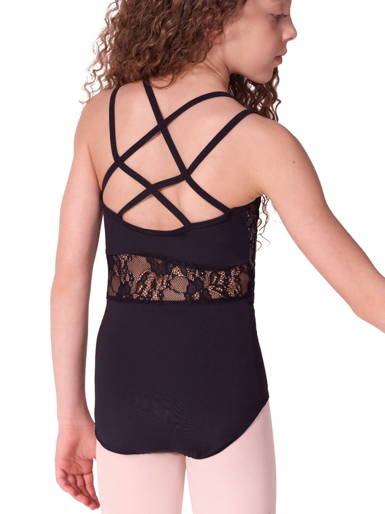 Capezio Soft Elegance Lace Camisole Leotard, Childs