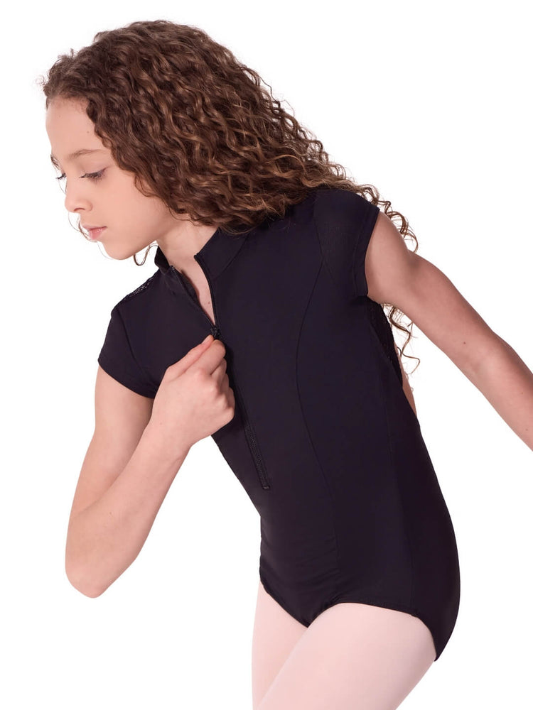 Capezio Soft Elegance Short Sleeve Princess Leotard, Childs