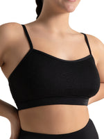 Capezio Spot on Mesh Overlay Bratek Bar Top, Adults