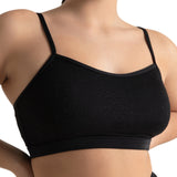 Capezio Spot on Mesh Overlay Bratek Bar Top, Adults