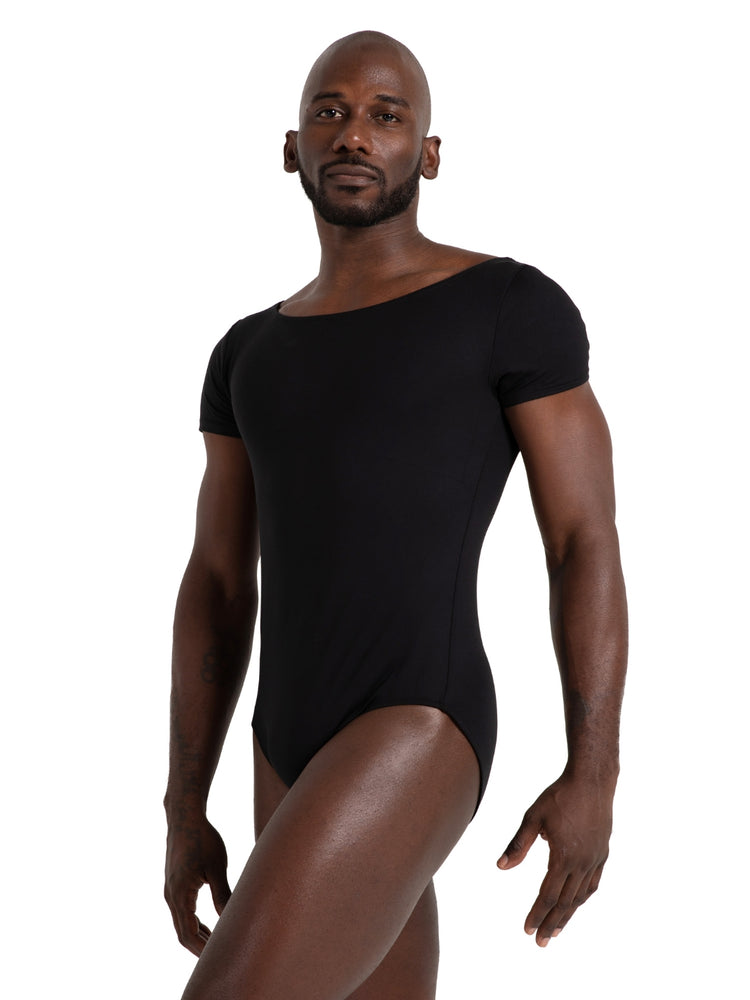 Capezio Studio Collection Short Sleeve Leotard, Mens