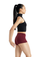 Capezio Team Basics Mock Neck Top, Adults