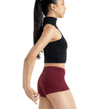 Capezio Team Basics Mock Neck Top, Adults