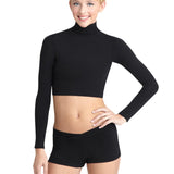 Capezio Turtleneck Long Sleeve Top, Adults