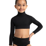 Capezio Turtleneck Long Sleeve Top, Childs