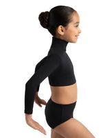 Capezio Turtleneck Long Sleeve Top, Childs