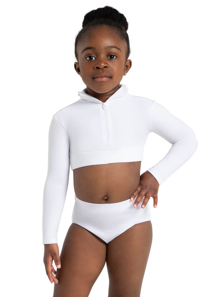 Capezio Turtleneck Long Sleeve Top, Childs